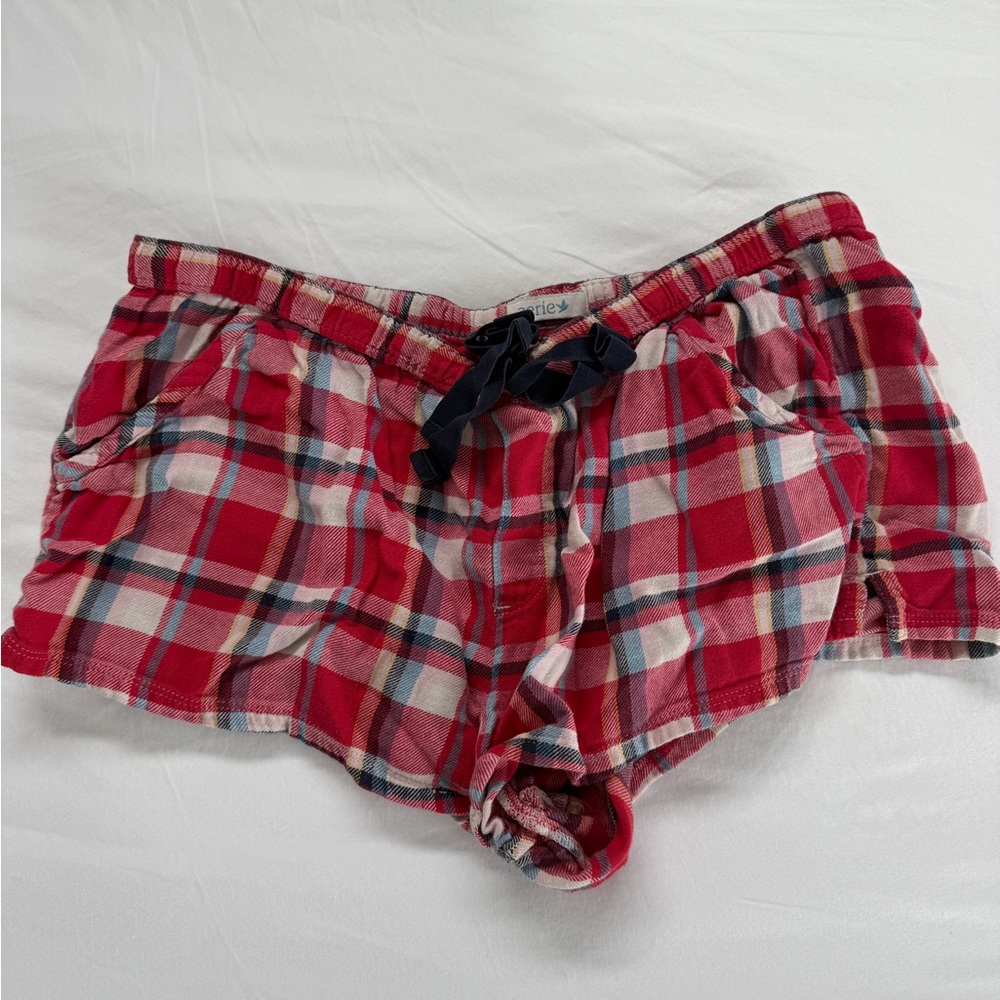 Aerie Flannel Plaid Shorts